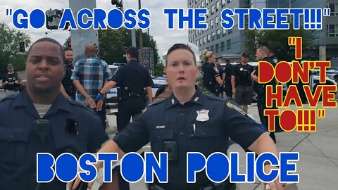 Tyrants Owned. Unlawful Orders Denied. Tails Tucked. Security Educated. Boston Police. Mass.