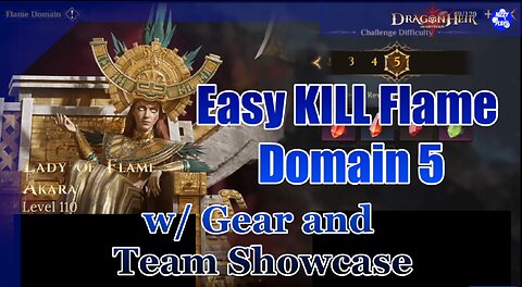 🔥🔥 Flame Domain 5 F2P! (w/ Team Comp and Gear)! 🔥🔥