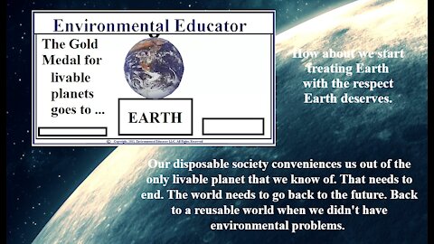 Intro To The Environmental Educator - Envir Education & Agenda World Needs