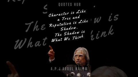 One of the Most Inspiring Quotes from APJ Abdul Kalam || #quotes || #shorts