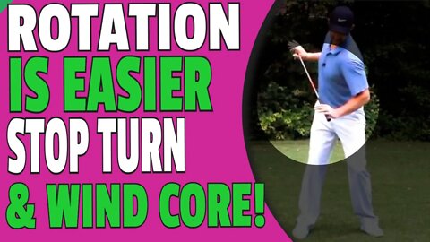 Rotational Golf Swing Made Easier With This Wind Up Core Feel