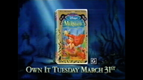 March 27, 1998 - 'The Little Mermaid' is Coming to Home Video