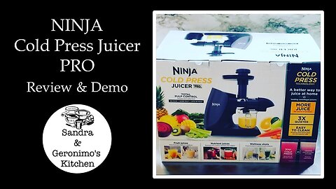 NINJA Cold Press Juicer Pro