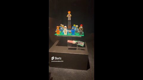 The Lego movie Mini Figure is on the Warner Brothers Studio Tour