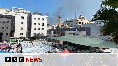 Israel confirm forces operating around Gaza hospitals - BBC News