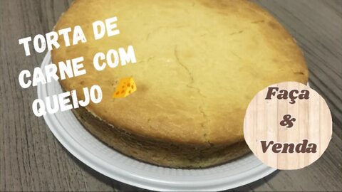 Torta de carne com Queijo - Uma delicia para você Fazer e Vender, Lucre muito !!