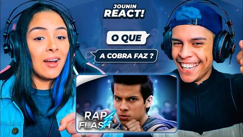 Rap do Miguel (Cobra Kai) | O Campeão do Cobra Kai | Flash Beats | [React em Casal] 🔥