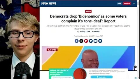 We are winning. The democrats are turning on Biden and Bidenomics.