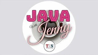 Java with Jenny show backdrop