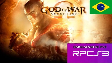 Rpcs3 God of War Ascension Dublado Pt-Br emulador de ps3 Xeon 2689+GTX 1660Ti