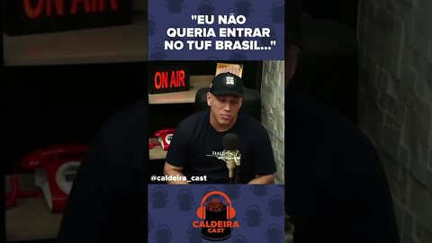 EU NÃO QUERIA ENTRAR NO TUF BRASIL , THIAGO BODÃO TUF UFC #shorts