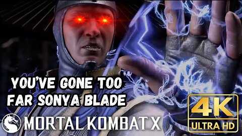 You've Gone Too Far Sonya Blade | Mortal Kombat X 4K Clips (MKX Gaming Clips)