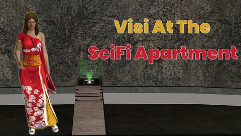 Visi at the SciFi Apartment