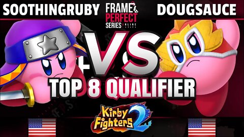 FPS5 Online - SoothingRuby (Ninja) vs. dougsauce (Wrestler) - Kirby Fighters 2 Top 8 Qualifier