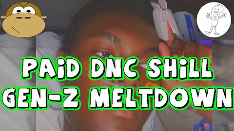 DNC PAYS DUMB KIDS TO SHILL, Gen Z Has Panic Attack - MITAM