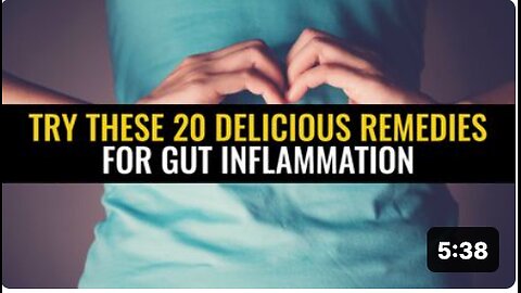 Try these 20 delicious remedies for gut inflammation