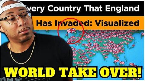 Every Country England Has Invaded: Visualized | REACTION!