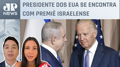 Como falas de Biden sobre Hamas vão repercutir? Amanda Klein e Claudio Dantas analisam