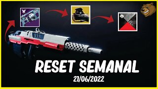 DESTINY 2 │ RESET SEMANAL PEGUE AGORA 21/06/2022