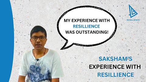 Saksham | Success Story | JEE Advanced | Sharing his experience with RESILLIENCE