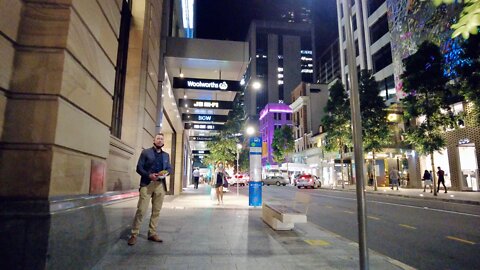 Brisbane City Night Walk | AUSTRALIA