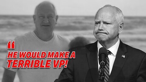 MINNESOTA GOVERNOR'S BROTHER SPEAKS OUT: "GOV. TIM WALZ WOULD MAKE A TERRIBLE VP!"