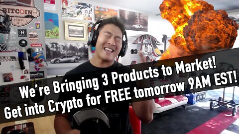 Get into #Crypto for FREE Tomorrow at 9AM EST! The World's First free #HardwareDrop is here!