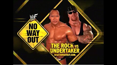 The Rock Undertaker fight