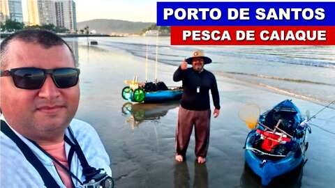 Pescaria de Caiaque no Porto de Santos - Loucos por Caiaques