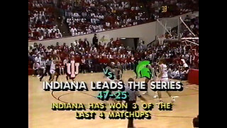 January 21, 1989 - College Basketball : Michigan State at Indiana (Joined in Progress)