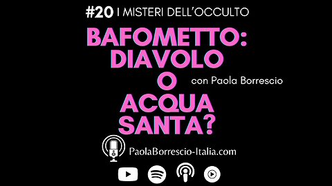 Bafometto Diavolo o Acqua Santa? Dai Templari alla simbologia esoterica - La verità su Bafometto