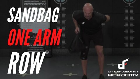 Sandbag One Arm Row (Demonstration)