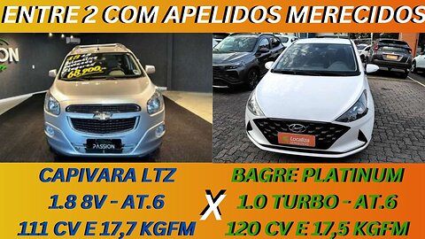 ENTRE 2 CARROS - CHEVROLET SPIN LTZ X HYUNDAI HB20 PLATINUM - BONS CARROS, PÉSSIMOS APELIDOS