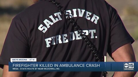 Salt River Fire EMT killed in crash along SR-87 in Mesa