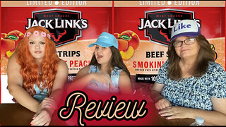 Jack Links Smokin’ Hot Peach Beef Strips Review