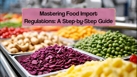 Navigating Food Processing and Packaging Regulations: A Guide to Importing Goods