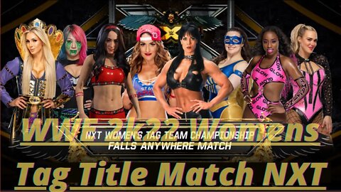 WWE 2k22 Womens Tag Title Match NXT