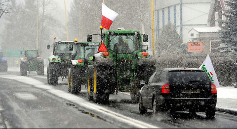 Farmers across Europe facing bankruptcies due to Globalist interventions.