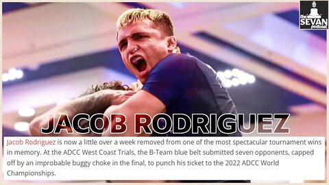 Jacob Rodriguez - Headed to ADCC World Championship