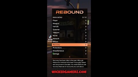 Add Money Fast In GTA Online! Rebound VIP Mod Menu