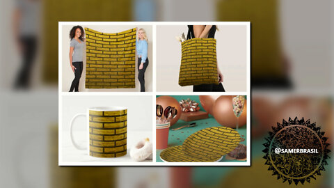 FLEECE BLANKET, SIMILAR TO THE WALL, BROWN. SAMER BRASIL (ZAZZLE)