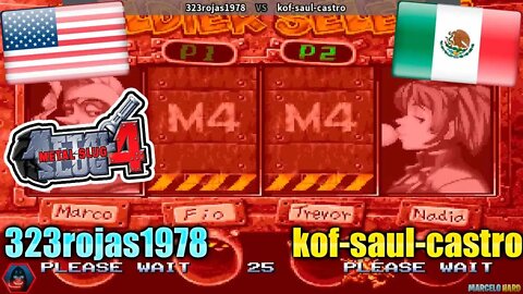 Metal Slug 4 (323rojas1978 and kof-saul-castro) [U.S.A. and Mexico]