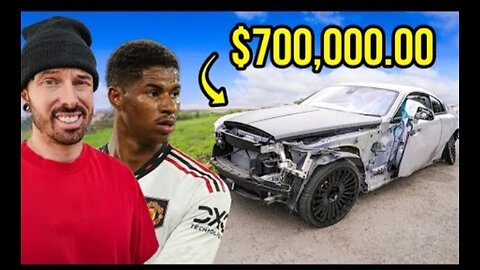 I BOUGHT MARCUS RASHFORDS WRECKED ROLLS ROYCE WRAITH