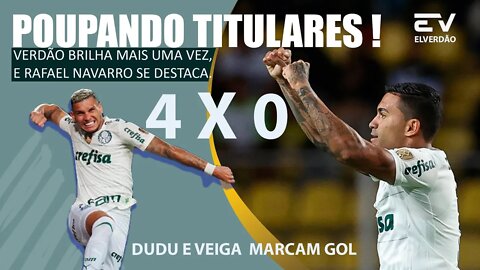 PALMEIRAS VENCE DEPORTIVO TÁCHIRA ; NAVARRO SE DESTACA .