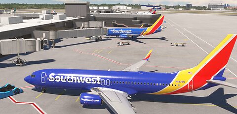 MSFS 2020 -Atlanta to Charlotte / Southwest 737-800 PMDG