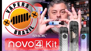 Smok Novo 4 Pod - Mais uma opção de Pod - Review PTBR