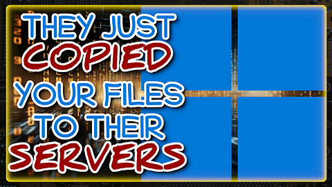 Did You CONSENT To Windows TURNING ON Your Cloud Backups?