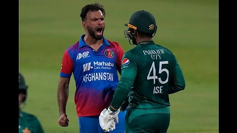 Pakistan vs Afghanistan Ist ODi match Full highlights 2023