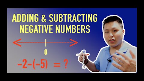 Adding and Subtracting Negative Numbers (HOW TO) - Examples | CAVEMAN CHANG