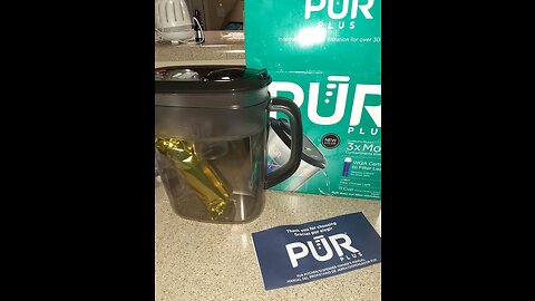 PUR CR1100CV Classic Water Filter Pitcher Filtration System, 11 Cup